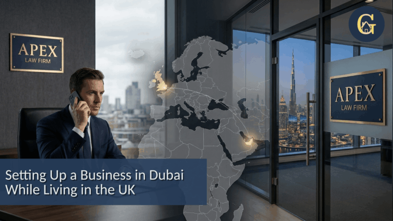 lawyer in modern office talking on phone